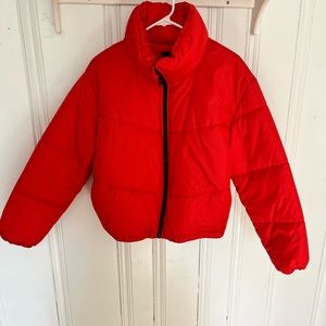 Cropped Puffer Jacket